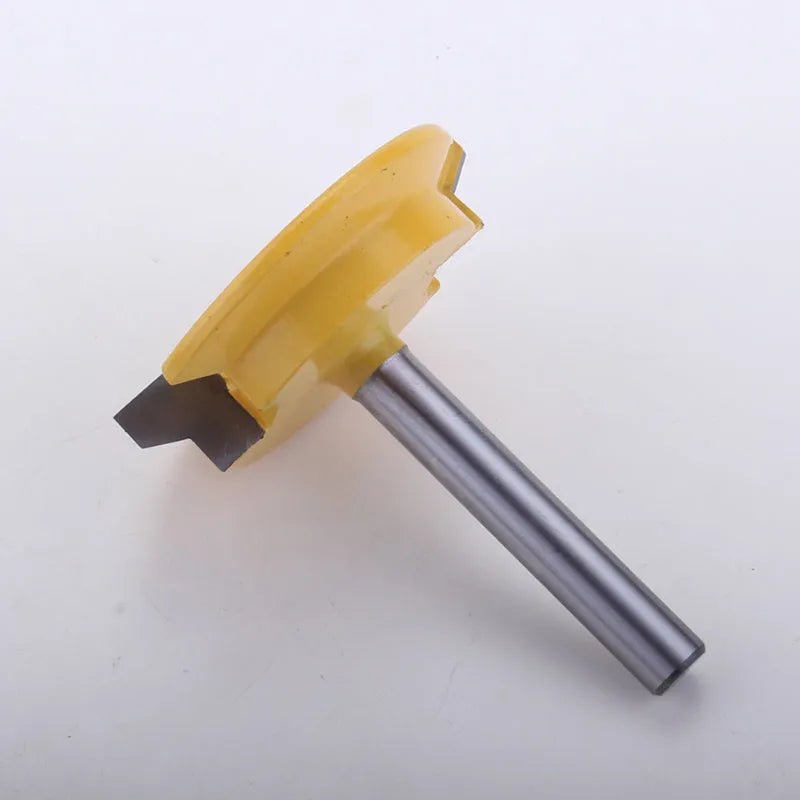 CHWJW 8mm shank straight rail and stile router bit with yellow hard alloy body