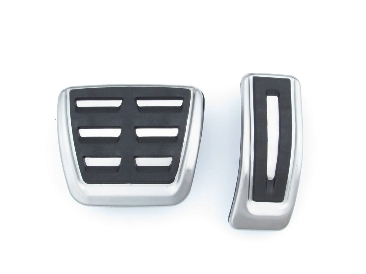 Stainless steel Porsche Macan brake accelerator pedal rest with 38cm dimensions