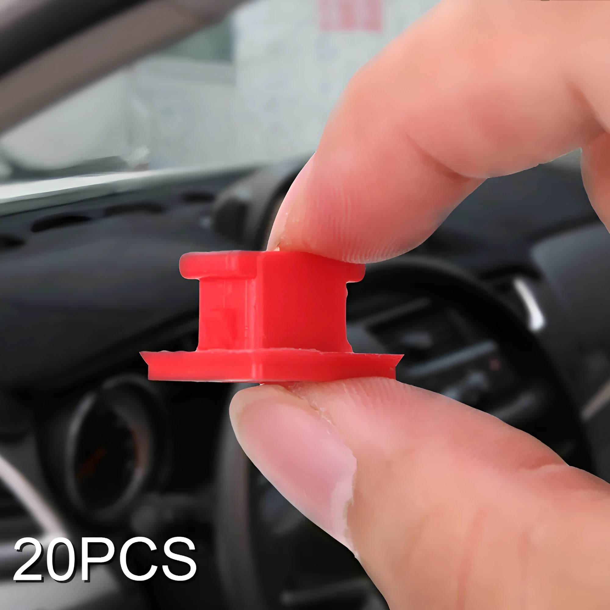 Pack of 10 black plastic BMW interior door trim panel snap clip fasteners