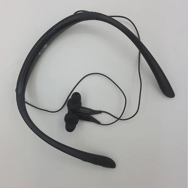 BG920 neck-mounted Bluetooth stereo sports headset in black, blue or gold with Bluetooth 5.0 and 10 metre range