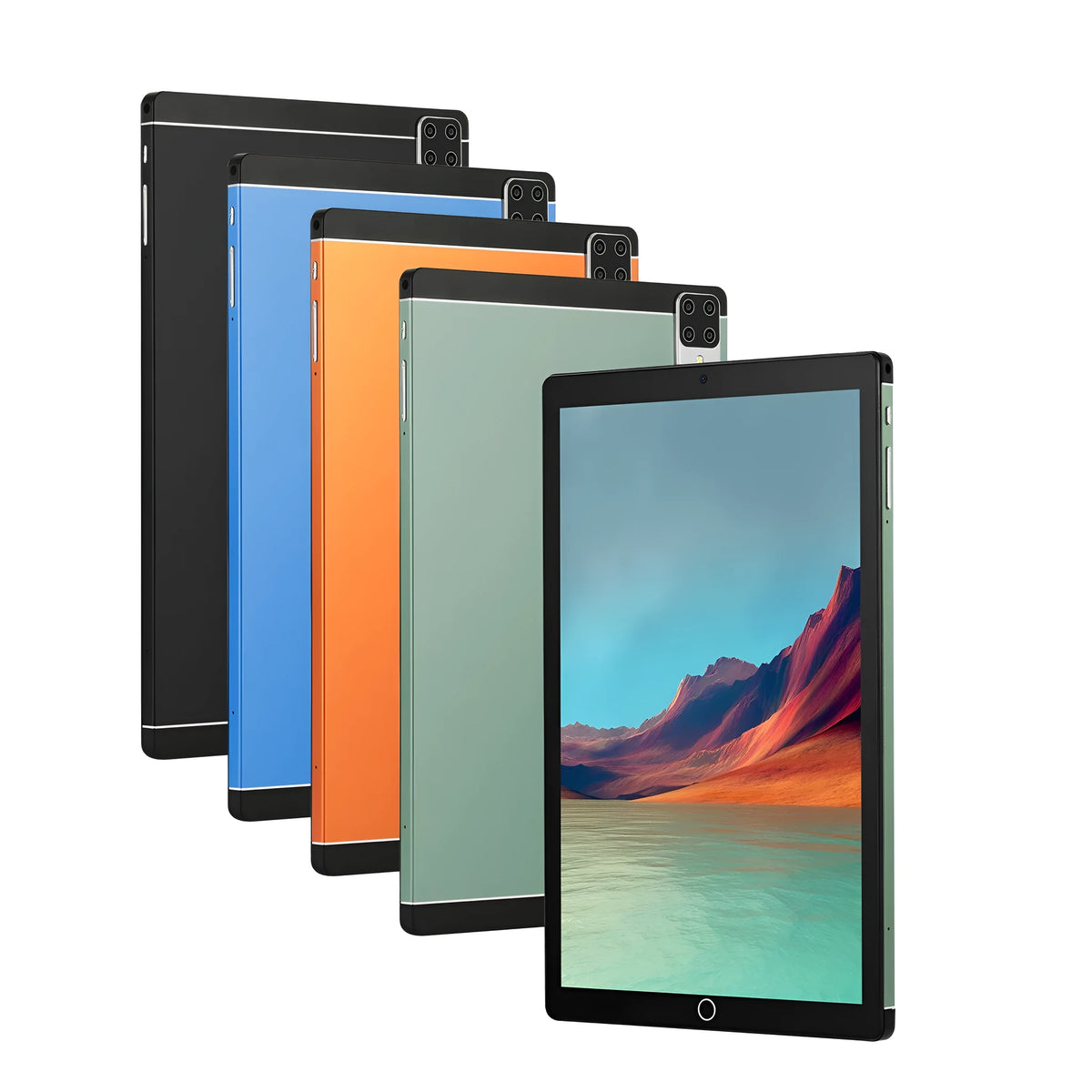 Android 15 tablet with 11.6-inch IPS screen showing GPS navigation interface