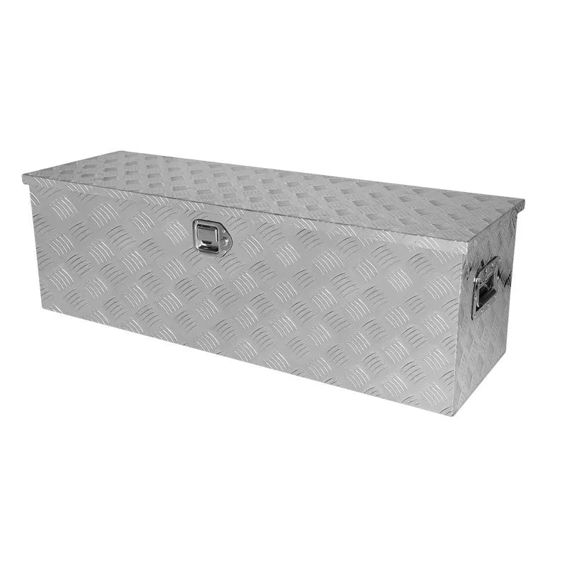 Black 26-inch aluminium alloy tool case with carrying handle