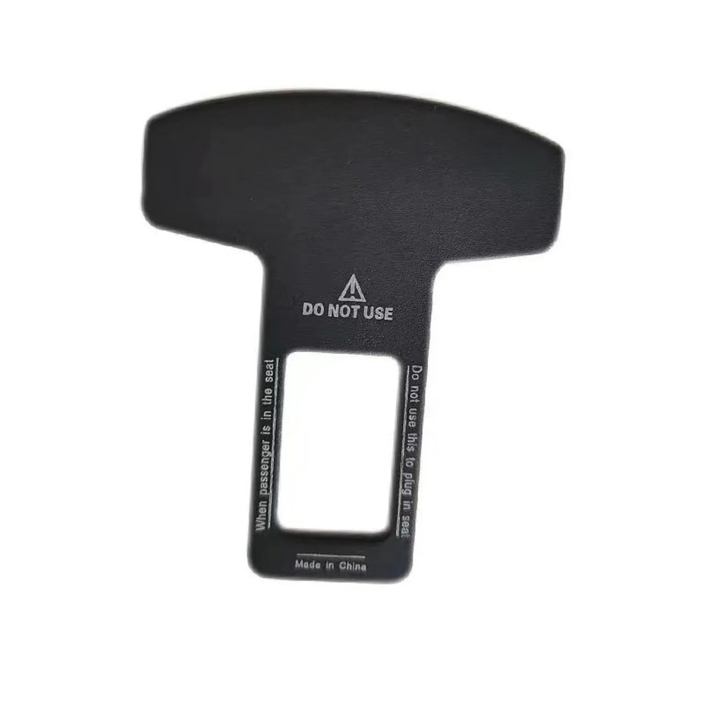 Aluminium lock tongue buckle bottle opener keychain with frosted carbon fibre finish