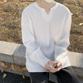 Plus size striped texture pullover in polyester, shown in black, grey, and white colour options