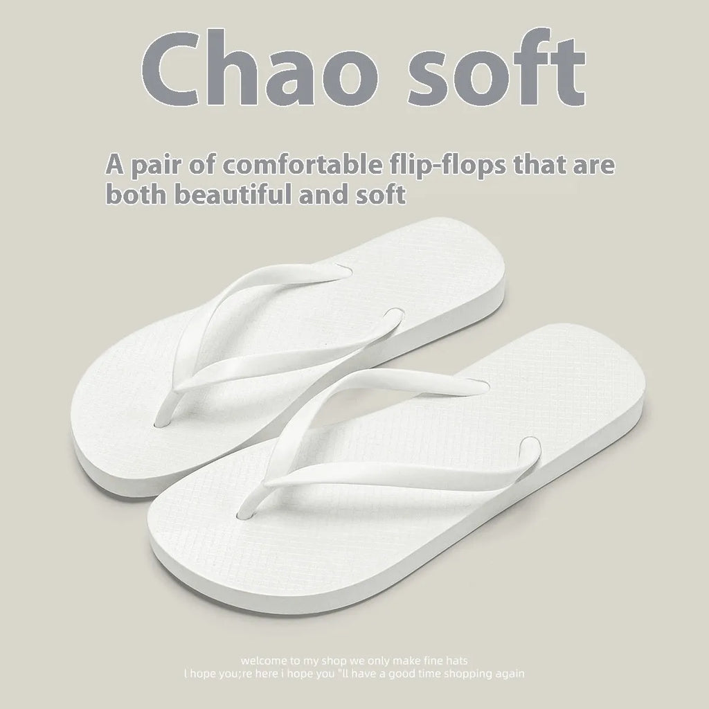 Foldable beach slippers with non-slip PVC sole in black colour showing hollow out design