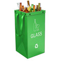 Blue 40-litre PP plastic handbag-style garbage classification bin for waste sorting.