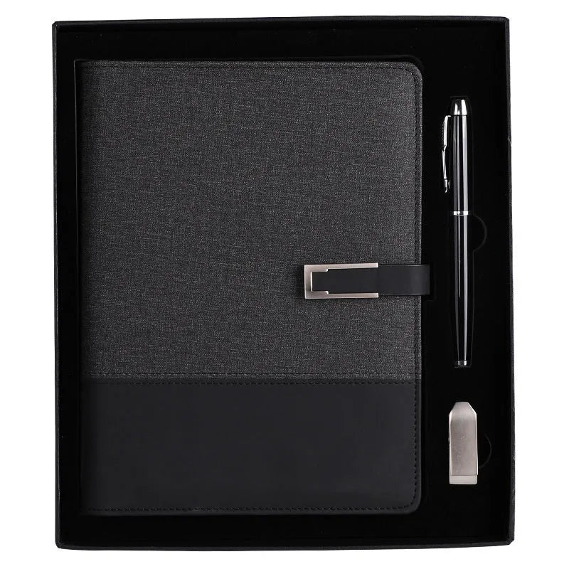 A5 soft leather notebook in multiple colours with wood-free paper pages