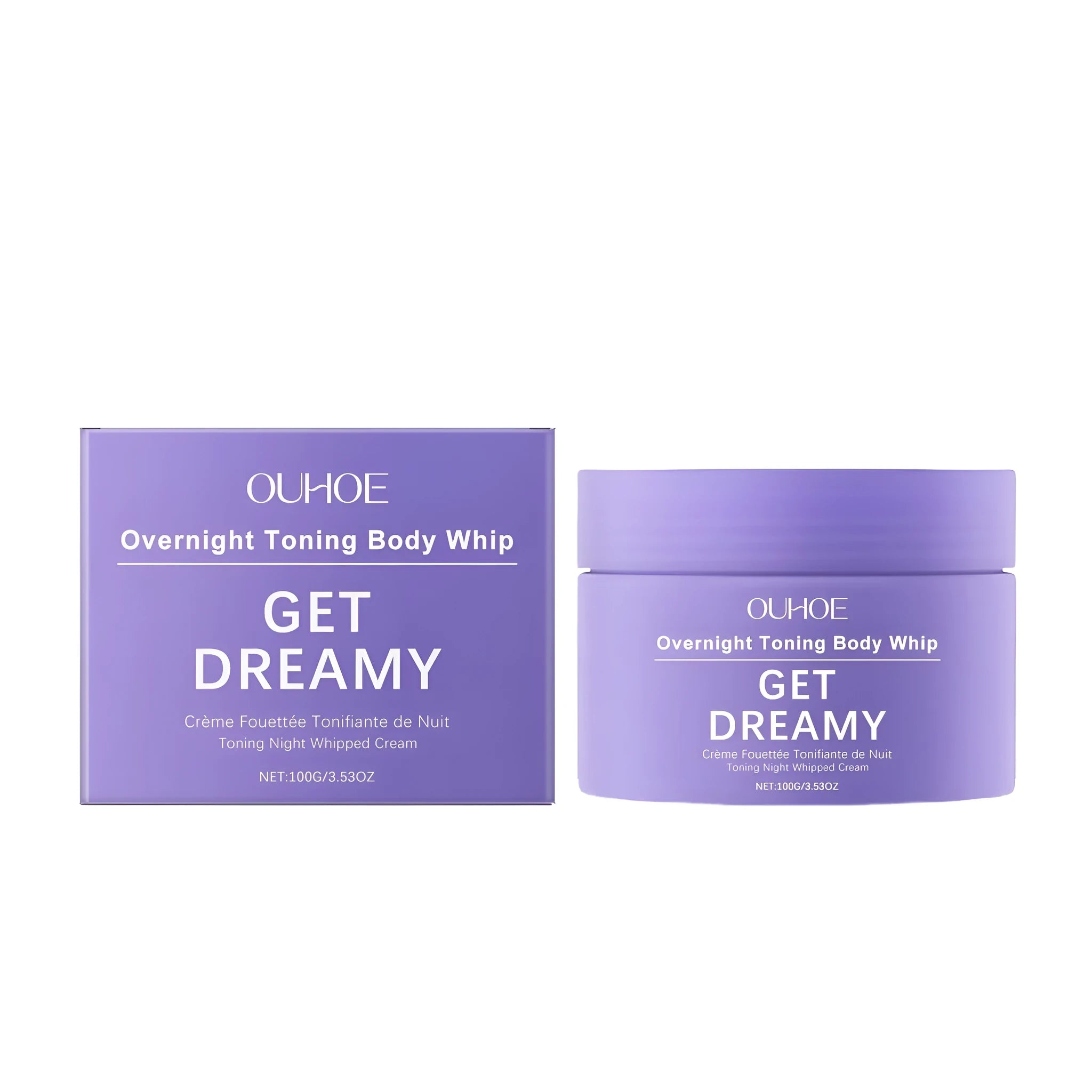 100g pot of body firming cream with drunken eggplant root extract and vitamin E