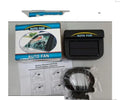 Solar car cooler exhaust fan in ABS material with 10V power