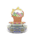 Handmade PVC point diamond DIY painting music box decoration kit with light string and colour options