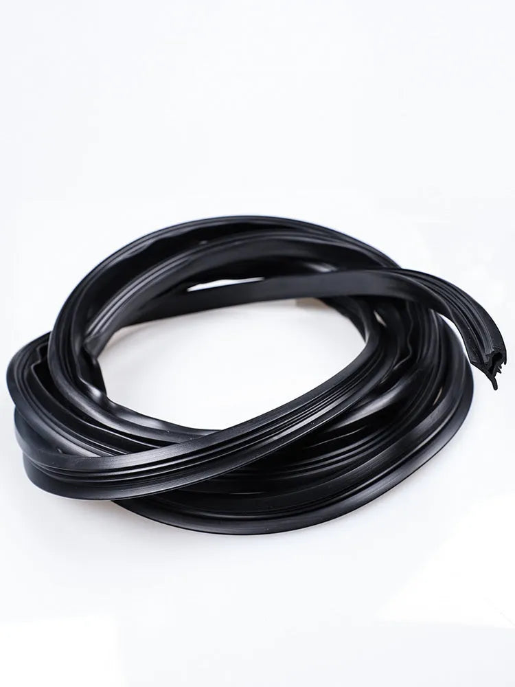 Silicone dashboard seal strip for Outlander car, showing length and double-sided card slots.