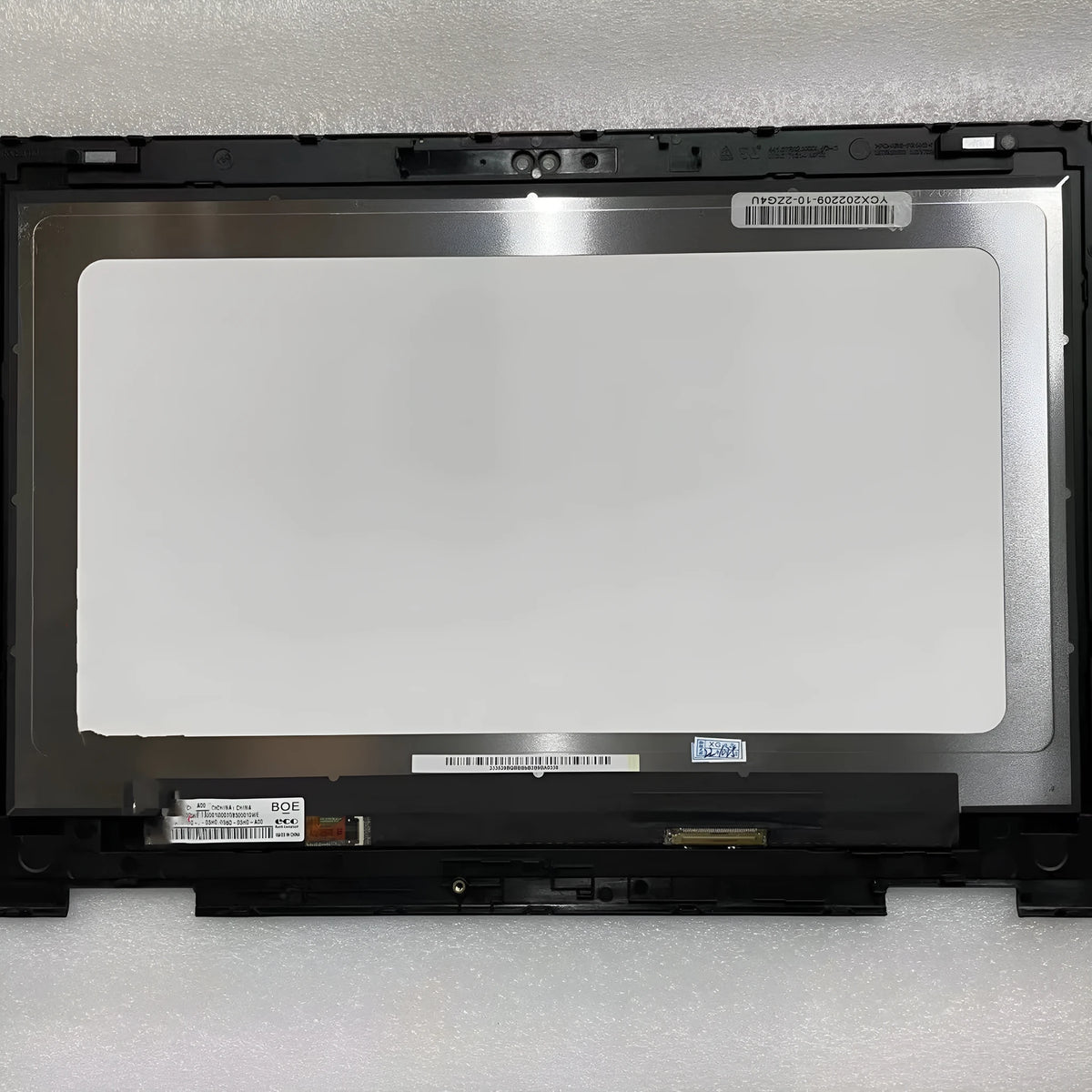 Dell Latitude 3390 2-in-1 P69G black LCD screen assembly with plastic bezel