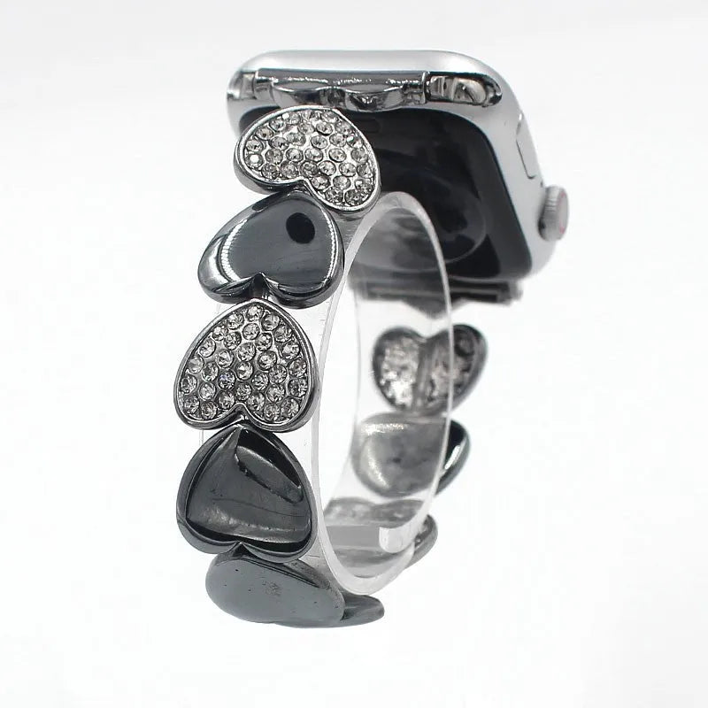 Stainless steel watch band for Apple Watch in two size options