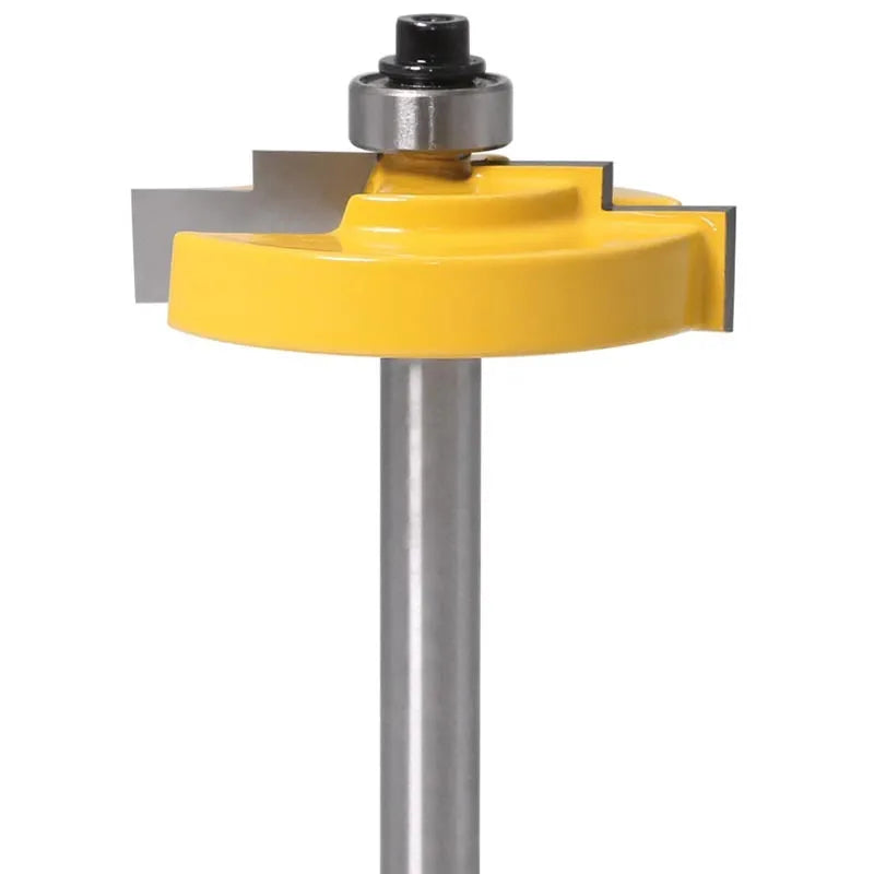 Carbide door and window step knife cutter with 8mm shank and measurements displayed