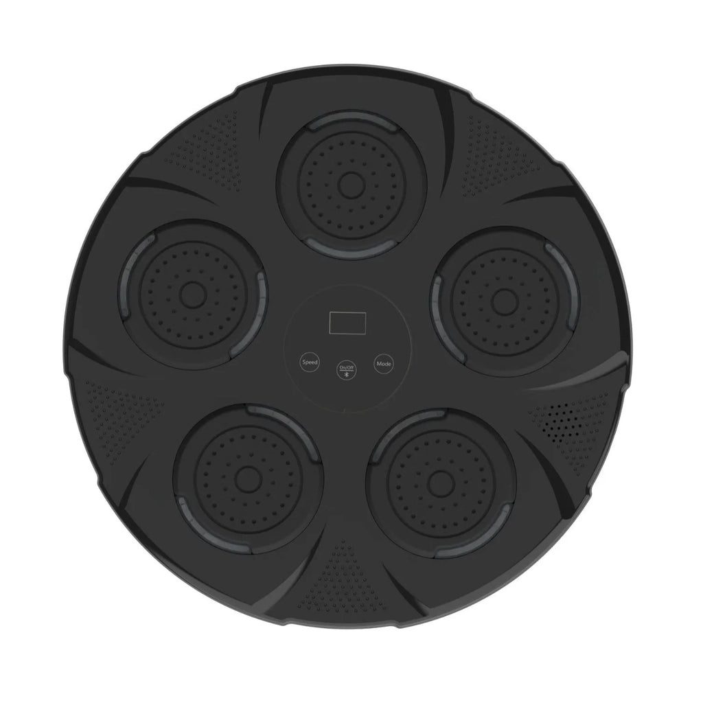 Black wall-mounted smart boxing trainer with 2500MAH battery for Sanda and fitness decompression training
