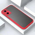 Transparent frosted TPU phone case for Xiaomi Redmi and POCO models in solid colours