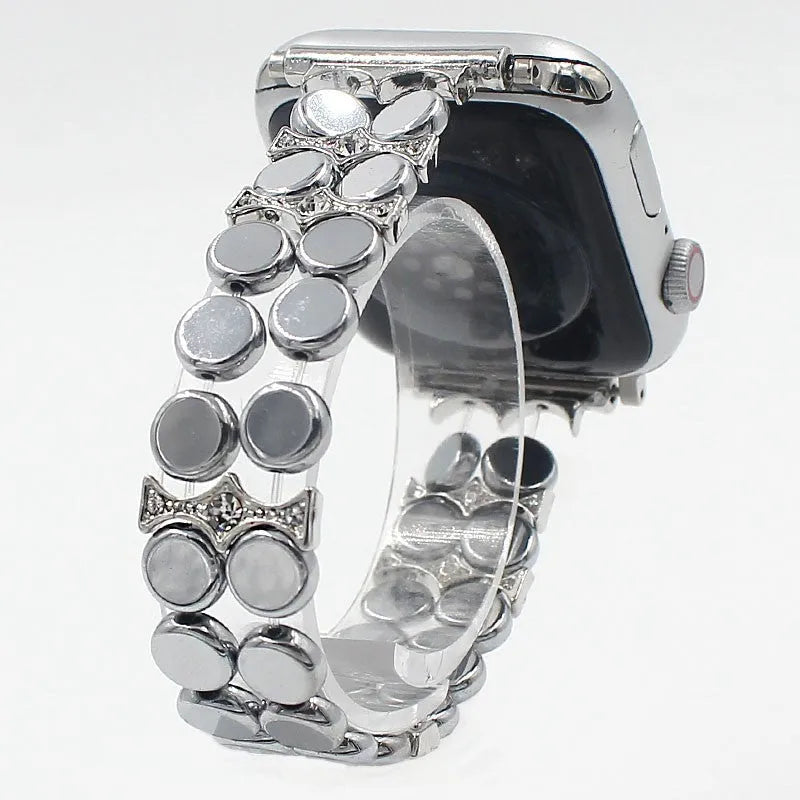 Stainless steel watch band for Apple Watch in two size options