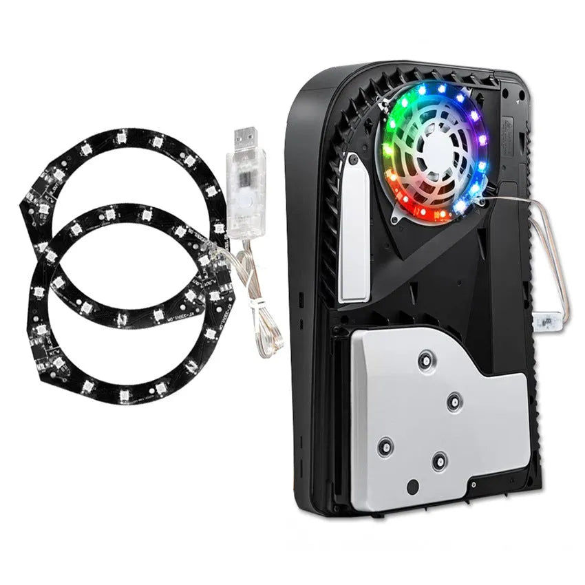 PS5 host ambience light neon decorative surrounding game accessory measuring 13 x 6.5 x 1cm in colour box packaging