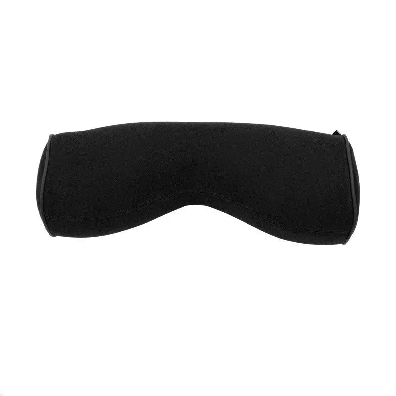 Volvo car headrest neck pillow with lumbar support cushion in minimalist design