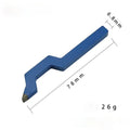 Curved character steel stamping tool for jewellery, made from 45 steel with heat treatment, for rings and bracelets.