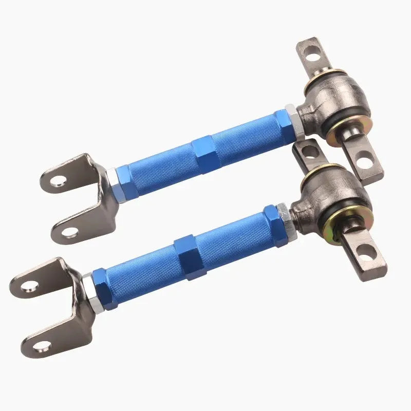 Blue aluminium alloy pull rods for Honda Civic EP3 rear suspension modification kit