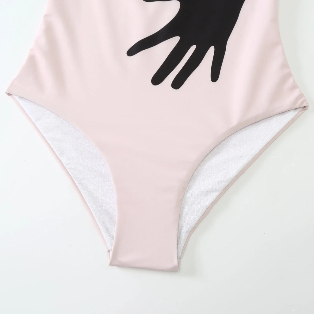 Women's one-piece bikini swimsuit with gauze tulle skirt in one-piece bikini gauze dress colour