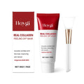 50g collagen peel-off mask pot with application brush on a white background.