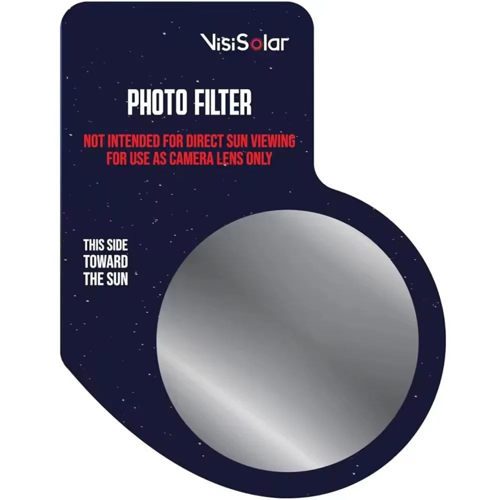 Adult solar eclipse sunglasses with UV resistant plastic lens and paper frame in box style