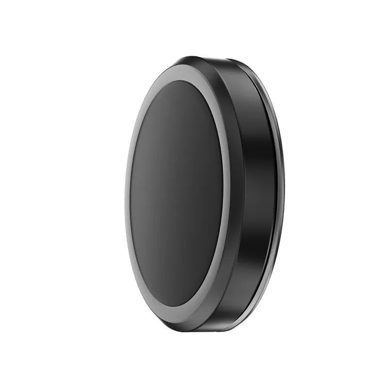 Obsidian black alloy magnetic mobile phone holder with centripetal force adsorption system