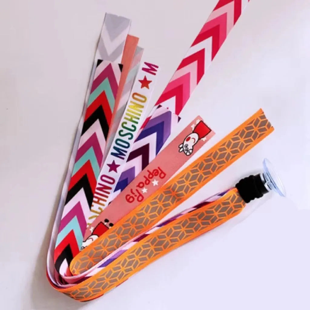 Children's helmet decorative streamer ribbons in multiple colours for roller skating and ski helmets