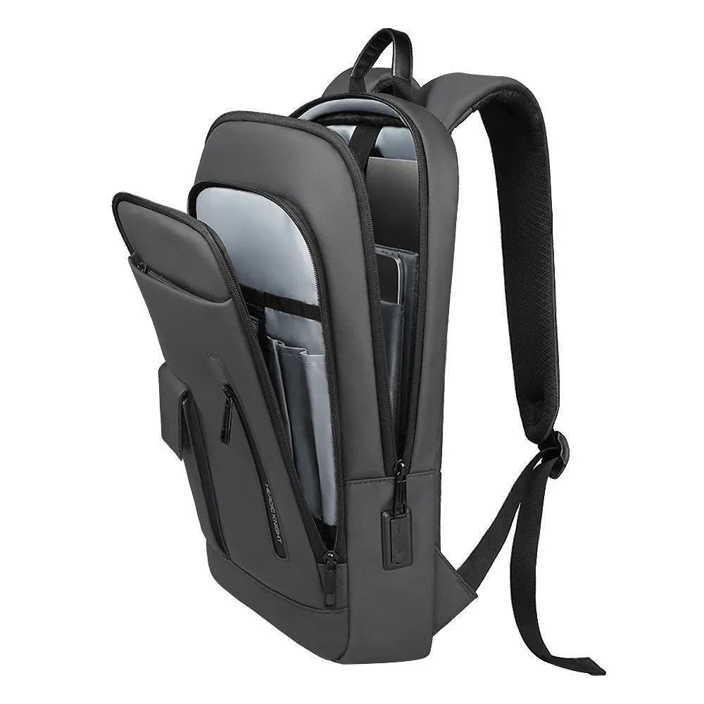 Men's Oxford cloth backpack in lightweight cross-border fashion style with sewing line detailing