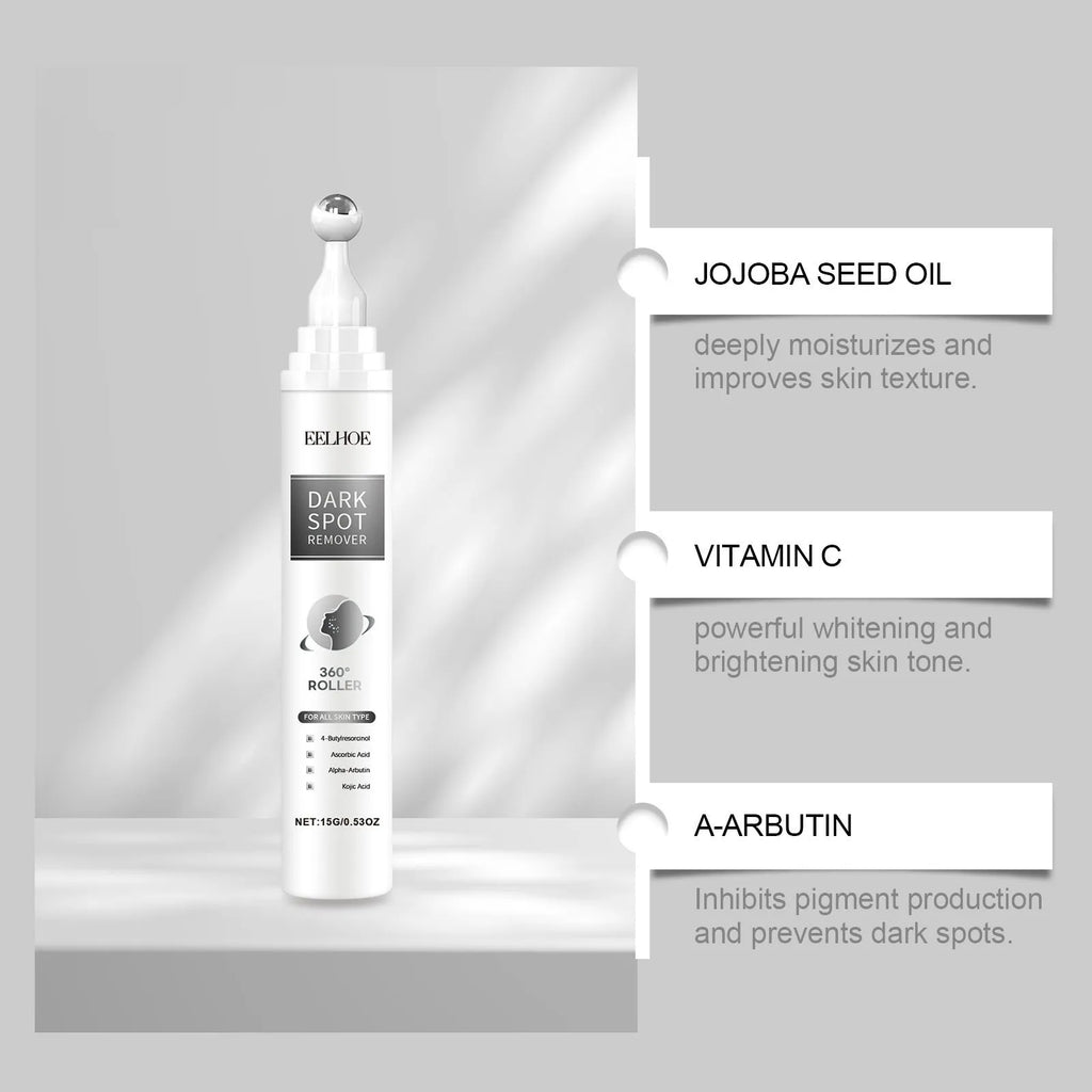 15g facial essence cream in packaging with jojoba oil and brightening ingredients