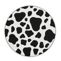 PVC universal non-slip car cup holder coaster mat in a checkerboard pattern.