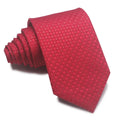 8cm wide polyester jacquard striped business tie in arrow shape for formal occasions