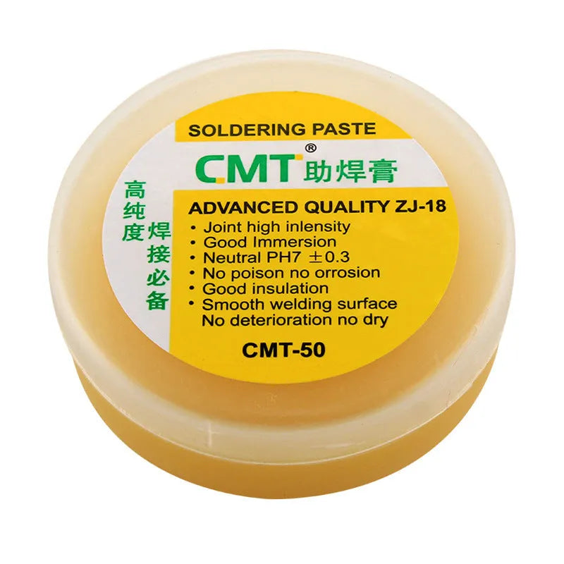 High purity rosin block soldering flux paste for electric soldering iron, 50g and 85g tubes
