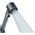 Portable ABS plastic shower head with three gear adjustment for spray, massage and rain functions