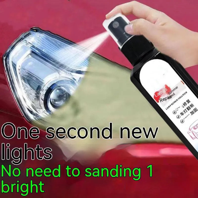 100 ml bottle of car headlight renovation repairing liquid for cloudy plastic lenses