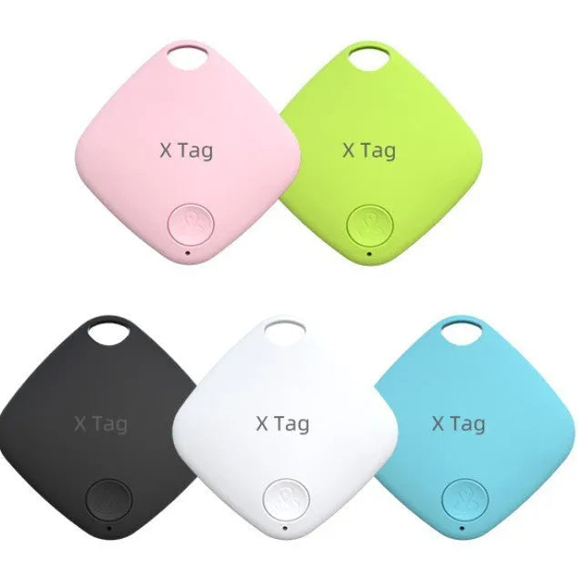 Diamond Global Locator Bluetooth anti-lost alarm key ring tracker in black, blue, green, pink, or white