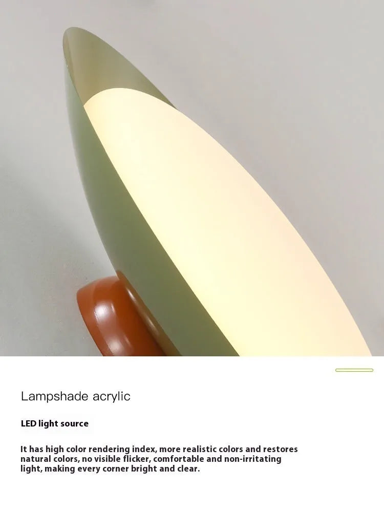 Minimalist cream-style flying saucer ceiling lamp with iron shade in 25cm or 45cm diameters