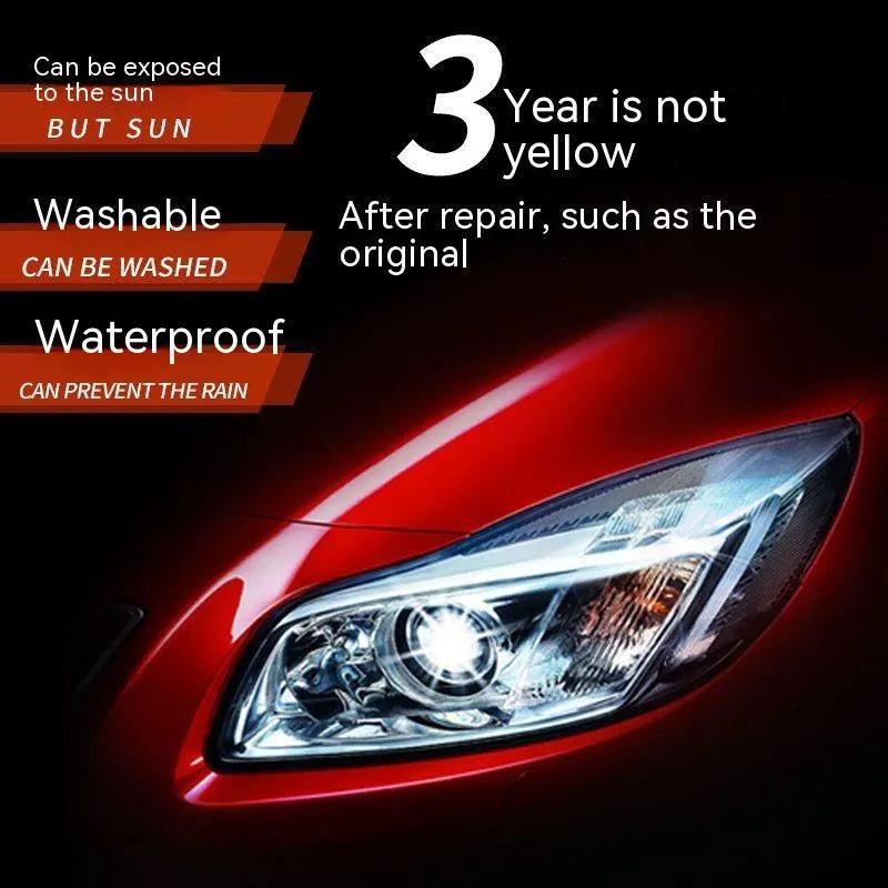 100 ml bottle of car headlight renovation repairing liquid for cloudy plastic lenses