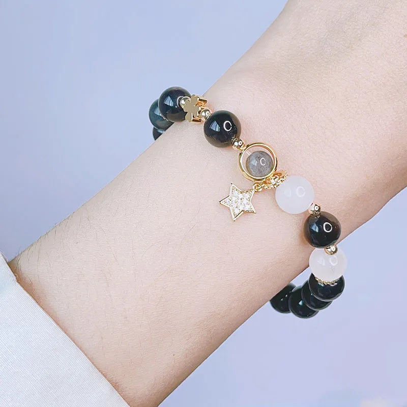 Silverstone electroplated bracelet with sweet cool designs showing flower, heart and star motif options