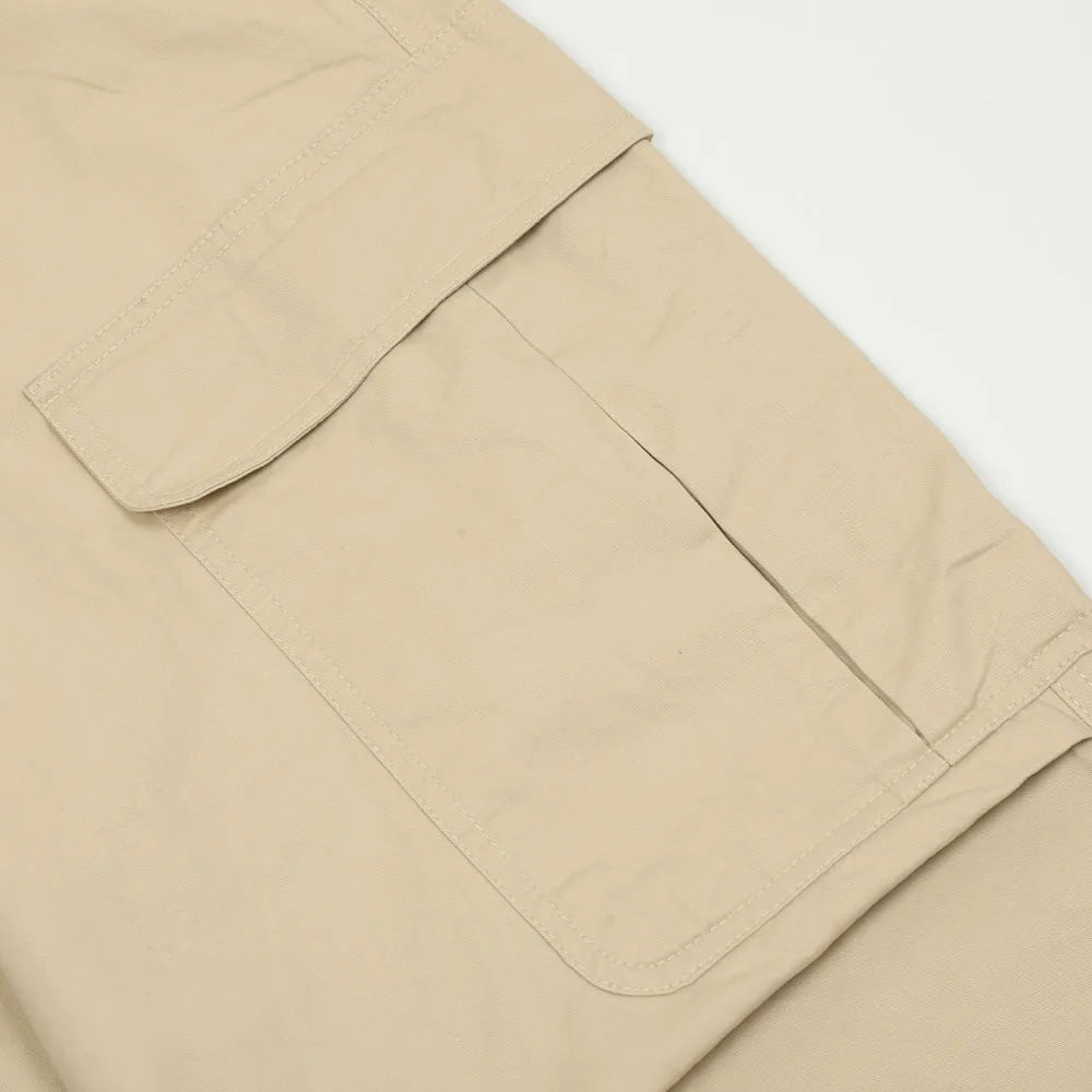 Cotton casual trousers for men solid colour gray side view