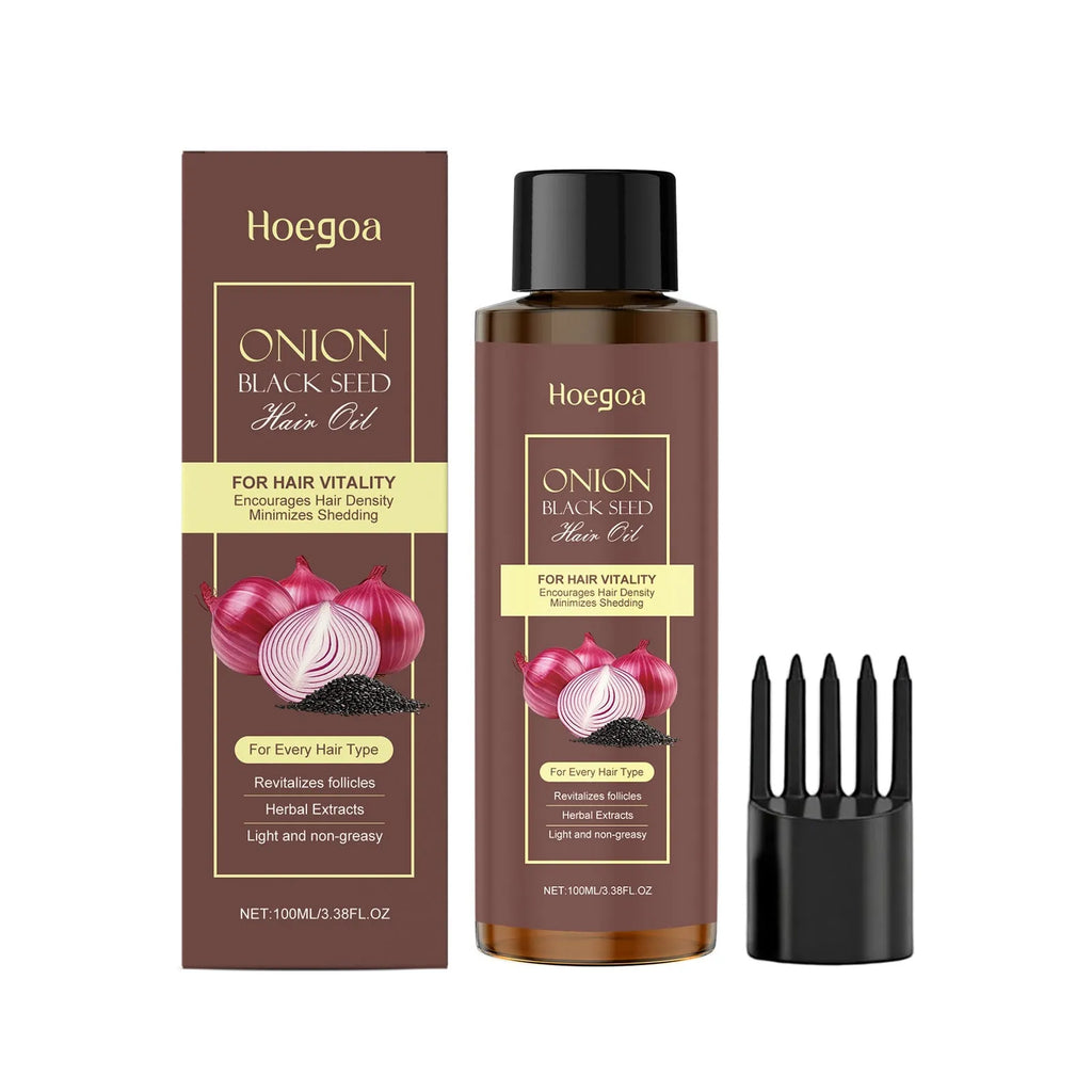 100ml hair care essential oil bottle with application accessories for nourishing soft hair maintenance
