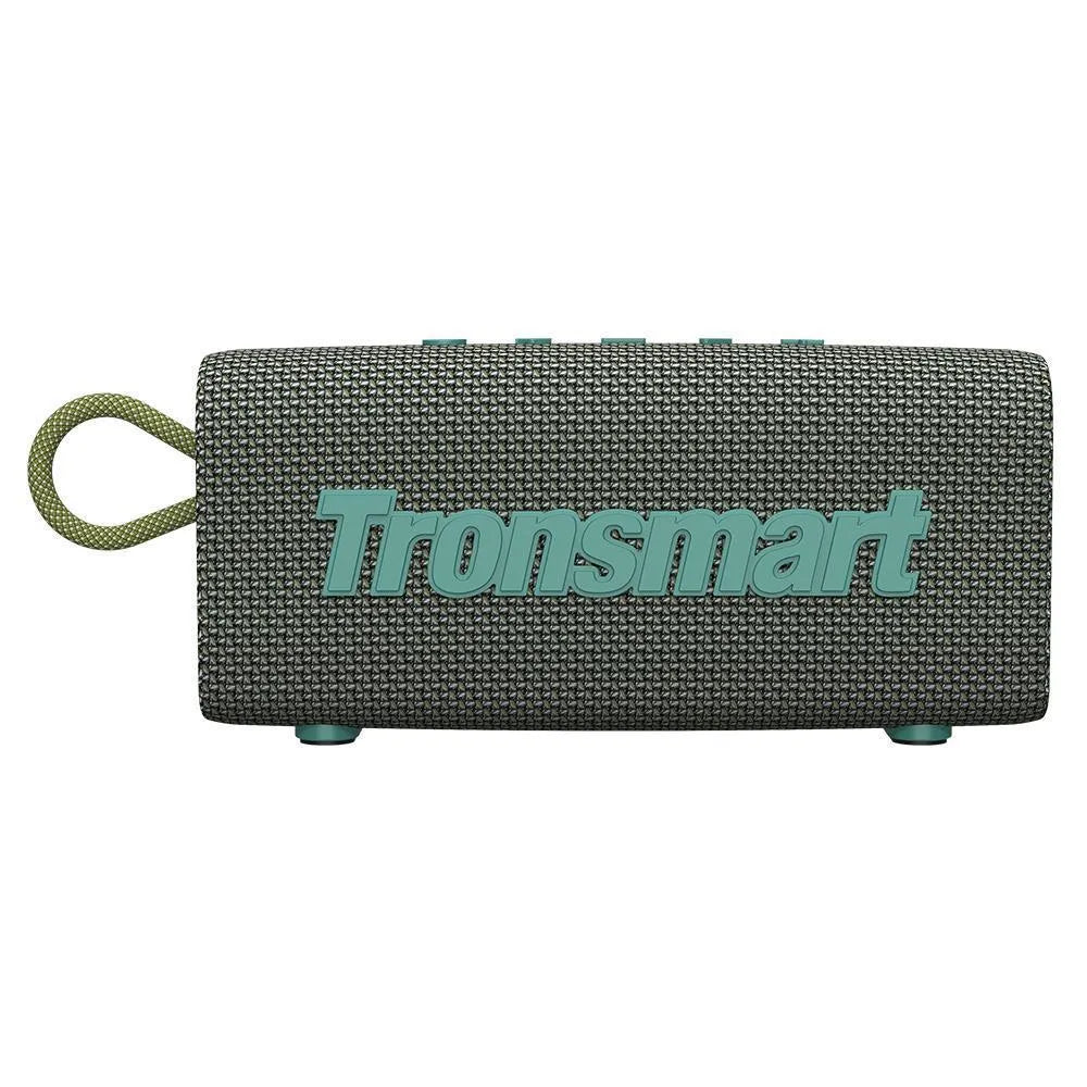 Blue portable outdoor waterproof Bluetooth speaker with 10W power and lithium battery
