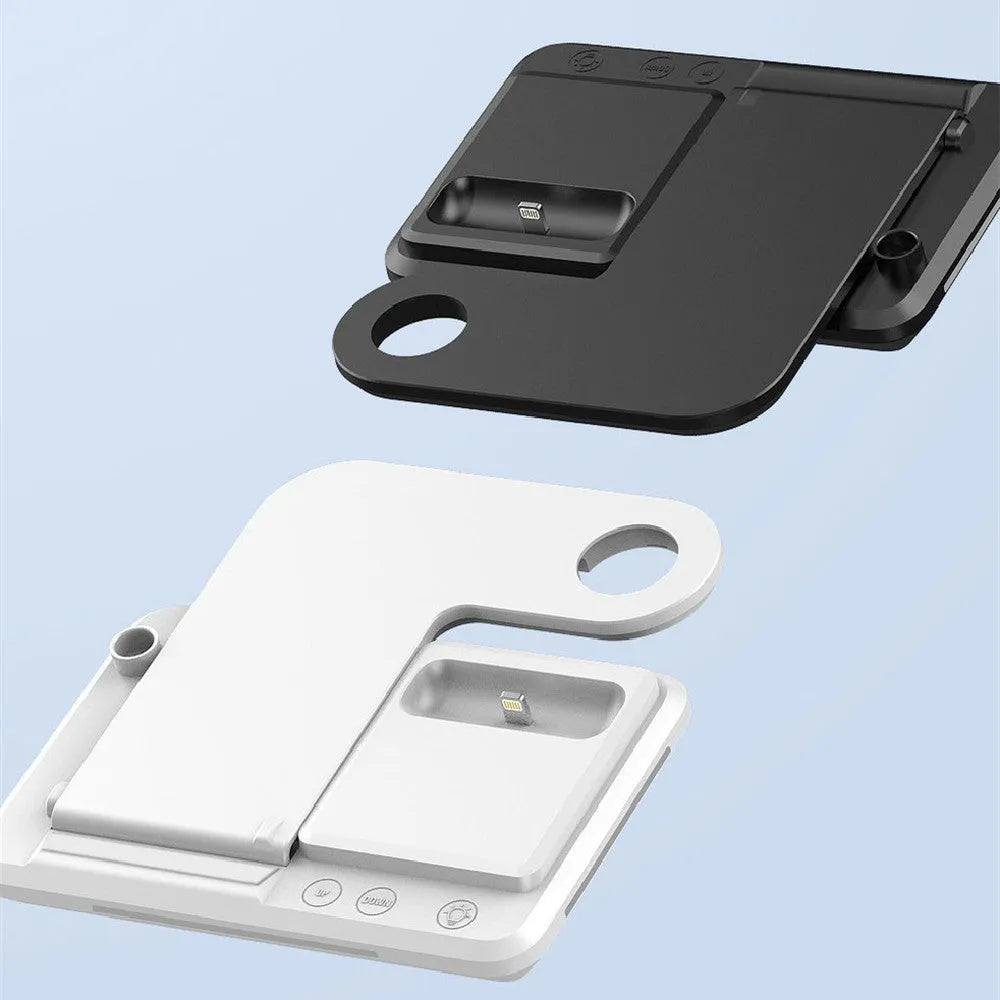 4-in-1 wireless charger for mobile phone headset watch Apple Pen, Y1 desktop model, black colour