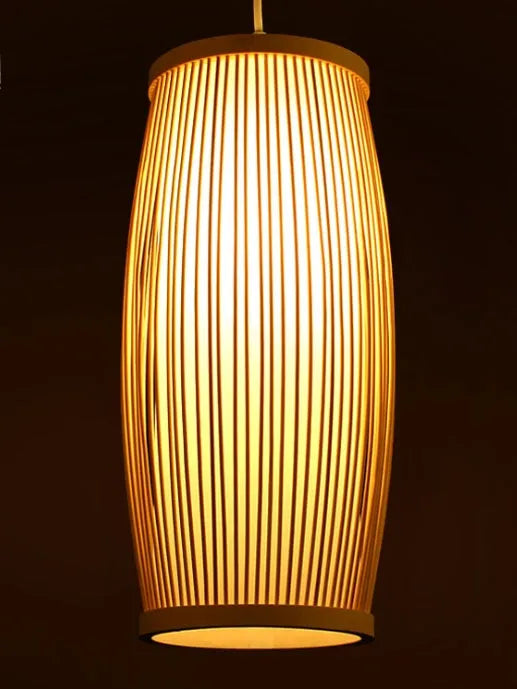 Natural bamboo plait wall light for hall and staircase decoration
