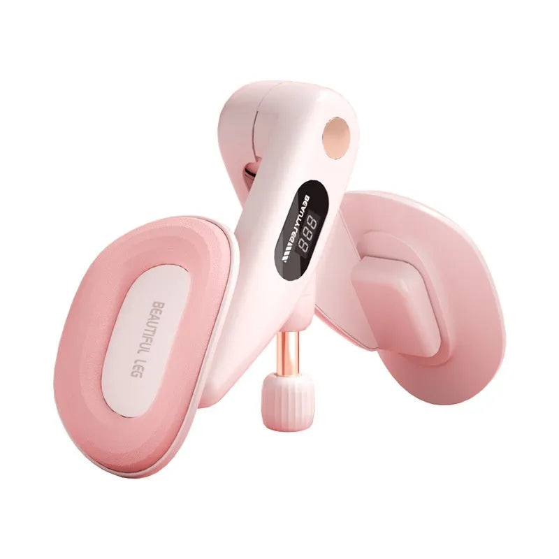 Pelvic floor muscle trainer repair device with counting function in blue, grey, green, and pink colour options.