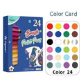 Set of soft-head gouache marker pens in a case, suitable for hand lettering and greeting card art.