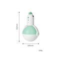 Green and orange electric cat toy chicken glass with laser sound functions