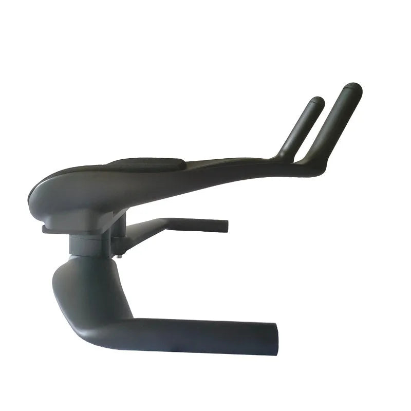New Field Car carbon fibre TT bicycle handlebar in black matte finish, showing aero extensions